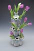 Tulipierre - 3 stack | Vase in Vases & Vessels by Pincu Pottery. Item composed of ceramic