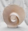 Ocean Inspired Ceramic Seashell | Feng Shui II | Sculptures by Elena Miller. Item made of ceramic works with minimalism & contemporary style