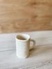 Checkered Mug | Drinkware by Bridget Dorr. Item made of stoneware
