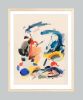 Blue Notes No. 2 | Prints by Daylight Dreams Editions. Item composed of paper compatible with mid century modern and japandi style