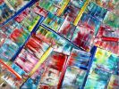 Fragmented | Oil And Acrylic Painting in Paintings by PMS Artwork. Item made of canvas with synthetic
