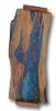 Live edge oak with epoxy resin inlay | Coffee Table in Tables by Abodeacious. Item composed of oak wood