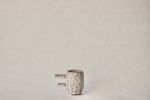 Glazed terra nigra clay mug | Drinkware by ZHENI. Item composed of ceramic