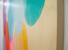 Pyjamas All Day | Oil And Acrylic Painting in Paintings by Claire Desjardins. Item made of wood & synthetic