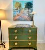 Flourish | Oil And Acrylic Painting in Paintings by Julia Lawing Fine Art | Southerly House in St. Simons Island. Item composed of canvas and synthetic in coastal style