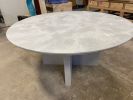 Franklin Concrete Dining Table | Tables by Wood and Stone Designs. Item made of stone