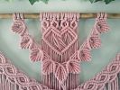 Large Shell Pattern Macrame Wall Hanging for Home Decor | Wall Hangings by Desert Indulgence | Desert Indulgence in Golden Valley