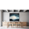 Blue sky horizon | Oil And Acrylic Painting in Paintings by Margaret Alice Høiesen. Item made of synthetic