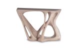 Amorph Petra Console Table, Stained Weathered Oak | Tables by Amorph. Item composed of wood
