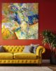 The Birth of Music | Oil And Acrylic Painting in Paintings by Joanne Beaule Ruggles. Item made of wood & canvas compatible with mid century modern and contemporary style