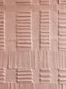 Terracotta Pink Monochrome Texture Artwork Panel | Paneling in Wall Treatments by Elsa Jeandedieu Studio. Item made of concrete works with boho & minimalism style