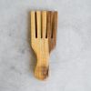 Walnut Wood 2-Piece Salad Serving Set | Serving Utensil in Utensils by Creating Comfort Lab. Item made of walnut