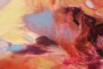 Square Canvas Abstract Landscape Oil and Acrylic | Oil And Acrylic Painting in Paintings by Simona Gocan. Item composed of canvas in contemporary style