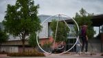 Studio Stirling - Bubble in University of Pretoria | Swing Chair in Chairs by Studio Stirling | University of Pretoria - Hatfield Campus Main Entrance in Pretoria. Item composed of steel