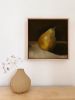 Vintage Still Life Pear Print | Prints by Melissa Mary Jenkins Art. Item composed of paper in contemporary or country & farmhouse style