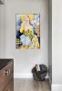 "Lady with cat" | Paintings by Marina Saba Fine Art. Item works with contemporary & modern style