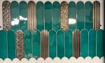 Beet Leaf Tile | Tiles by MF Art Ceramic. Item made of ceramic works with contemporary & eclectic & maximalism style
