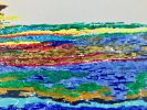 Frigate, 59 x 84cm, Acrylic on paper | Oil And Acrylic Painting in Paintings by Sangeeta Sagar. Item composed of paper and synthetic