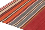 Vintage Qashqai Persian Jajim Kilim in with Multicolor | Area Rug in Rugs by Rug and Kilim
