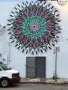 Mandala | Street Murals by Max Ehrman (Eon75). Item composed of synthetic