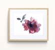 Floral No. 28 : Original Watercolor Painting | Paintings by Elizabeth Becker. Item made of paper works with boho & minimalism style