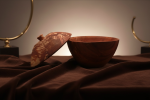 Spalted Applewood Lidded Vessel – Hand‑Turned | Decorative Bowl in Decorative Objects by Holzkunst Samuel Meisinger. Item made of wood works with art deco & modern style