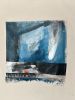 Meditation 2 | Collage in Paintings by Lizzie DiSilvestro. Item made of canvas works with contemporary & modern style