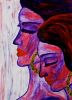 Colours of sensuality 10, Colores de Sensualidad 10 | Oil And Acrylic Painting in Paintings by Elena Parau. Item composed of paper compatible with contemporary and country & farmhouse style