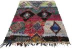 Vintage Berber Moroccan Rug with Multicolour Geometric | Area Rug in Rugs by Rug and Kilim