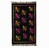 Midnight Flock Embroidered Rug | Area Rug in Rugs by Weaver. Item composed of wool compatible with mid century modern and contemporary style