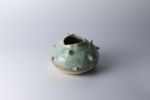 soft relief study vase 13 | Vases & Vessels by Ashley Perez. Item composed of ceramic in minimalism or contemporary style
