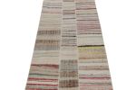 Rug & Kilim’s Patchwork Kilim in Polychromatic Stripes | Area Rug in Rugs by Rug and Kilim