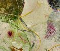 A Mermaid's Adventure | Mixed Media by Deb Chaney Contemporary Abstract Artist. Item composed of canvas