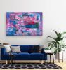 Passionately Soulful Acrylic Abstract | Oil And Acrylic Painting in Paintings by Strokes by Red - Red (Linda Harrison). Item made of canvas & synthetic