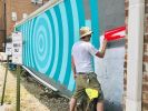 Murfreesboro Square mural | Street Murals by Meagan Lachelle Armes. Item composed of synthetic