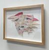 up by country | Collage in Paintings by Susan Smereka. Item composed of paper compatible with art deco style