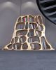 LAVA Shelf | Shelving in Storage by Mavimatt. Item made of brass