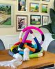 Loops of colors | Fiber art sculpture | Wall Sculpture in Wall Hangings by HILO Fiber Art. Item composed of cotton and fiber