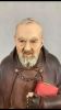 Bust Padre Pio Statue all hand made in Europe | Storage by ultimate European. Item works with art deco & modern style