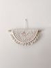 SEMI CIRCLE MACRAME | Macrame Wall Hanging in Wall Hangings by WOOL & PINE by Jessie. Item made of cotton
