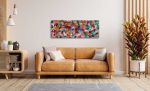 "Parrot Wings" | Oil And Acrylic Painting in Paintings by Shirly Maimom Art. Item made of canvas & synthetic