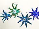 Octopus Chandelier | Chandeliers by Anchor Bend Glassworks. Item composed of brass and glass in contemporary or coastal style