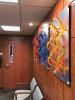 "Healing Waves" | Wall Treatments by Chris Nordin Studios | St. Joseph Mercy Oakland in Pontiac