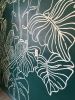 Tropical Outline Mural | Murals by maed studio. | The Krazy Kinkajou in Savegre. Item made of synthetic