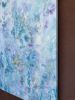 Sweet Pea | Oil And Acrylic Painting in Paintings by Kozyuk Gallery. Item made of canvas compatible with boho and eclectic & maximalism style