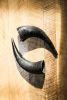 Buffalo Horn Accessories | Ornament in Decorative Objects by Gypsy Mountain Skulls | Deer Valley Resort in Park City. Item works with contemporary & country & farmhouse style