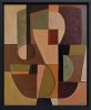 Inner Axis | Oil And Acrylic Painting in Paintings by Sophie DUMONT.. Item composed of wood and canvas in minimalism or contemporary style