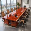 Bespoke Live Edge Song Single Slab Executive Desk & Table I | Conference Table in Tables by Dynasty Artisan. Item made of wood compatible with minimalism and contemporary style