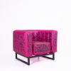 Yomi Limited Edition "Cocktail Ruka VI" Luminous Pink Armcha | Armchair in Chairs by MOJOW DESIGN. Item made of synthetic