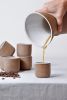 Pour-over Carafe | Vessels & Containers by Stone + Sparrow Studio. Item made of stoneware